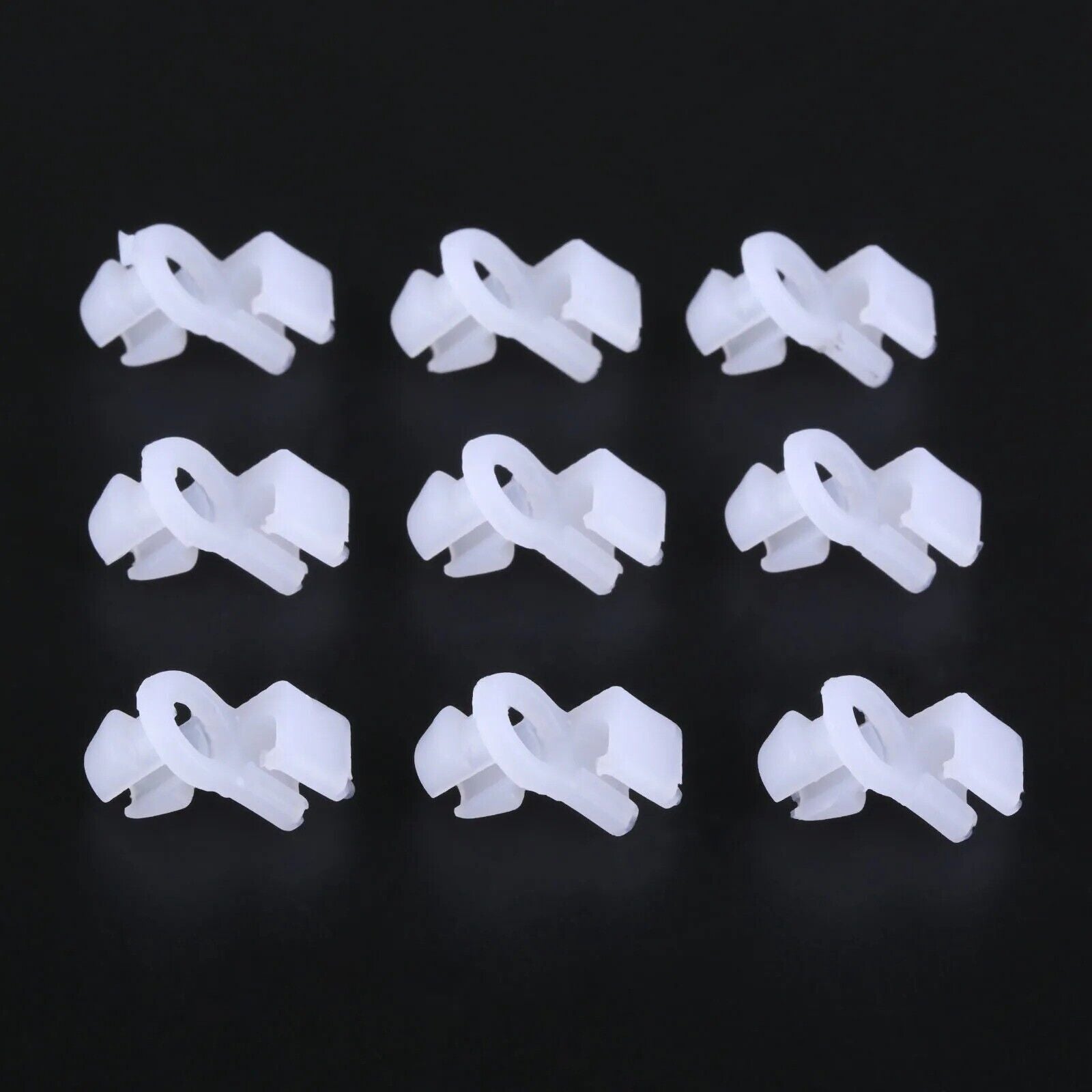 4x Universal Auto Door Round Head Lock Rod Clips