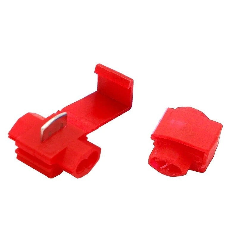 6x Scotch Lock Wire Connector Without Breaking Cable Insulated Line AWG 22-10 Cr