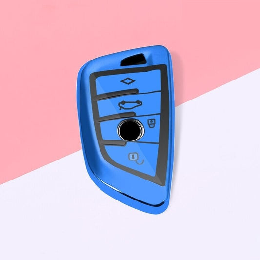 TPU Soft Remote Key Fob Cover Case for BMW X1 X3 X5 X6 Series 1 2 5 7 F15 F16