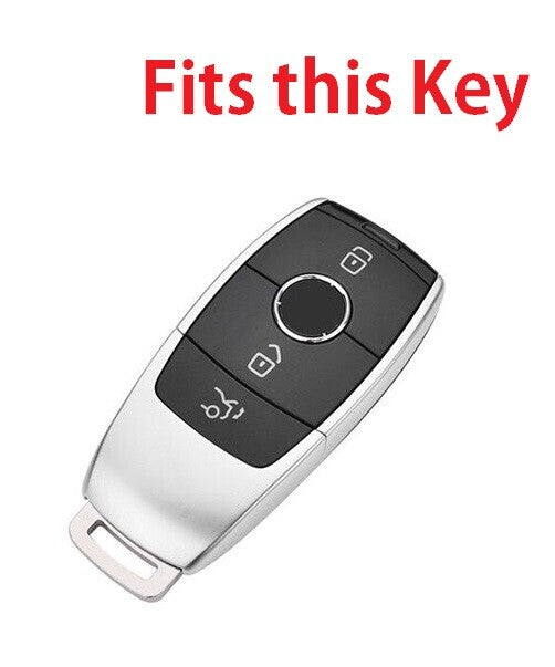 Remote Key Fob Key Case for Mercedes Benz A C E S G GLS CLA Class W213 W177 W205
