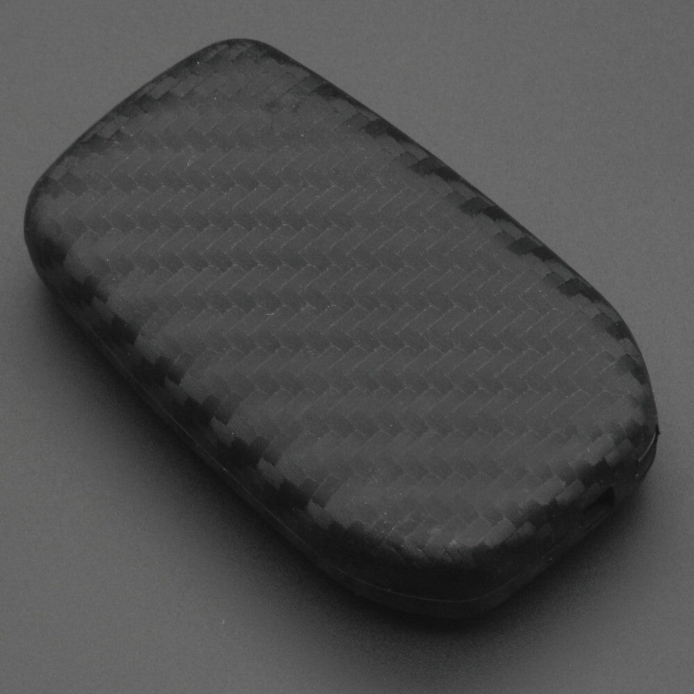 Carbon Remote Key Fob Case Cover for Toyota Hilux Innova Rav4 Fortuner