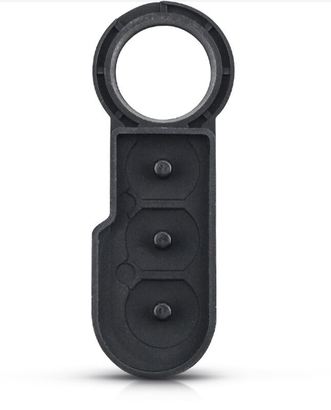 2x 3 Button Key Rubber Pad for Fiat 500 Abarth Panda Punto Bravo Ducato