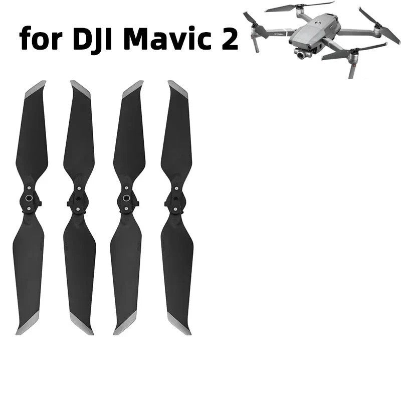 4x Drone Propellers for DJI Mavic 2 Pro Zoom 8743 Low-Noise Drone Propeller