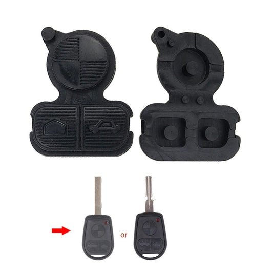 3 Button Key Pad Rubber for BMW Series 3 5 7 E36 E38 E39 Z3 Z4 Z8
