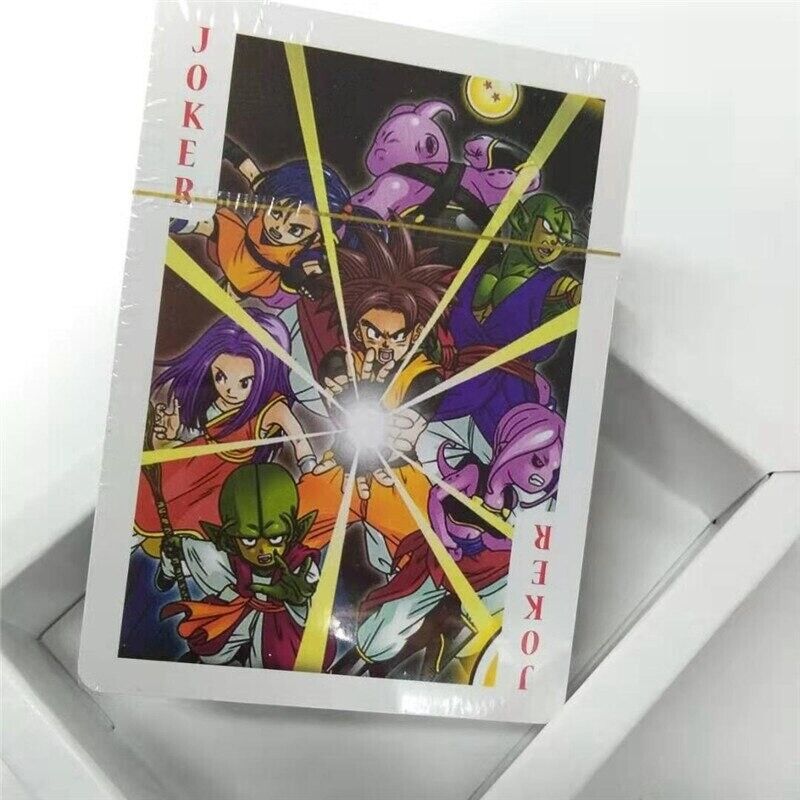 Game Playing Cards Dragon Ball Poker Cards for Birthday Gift Present