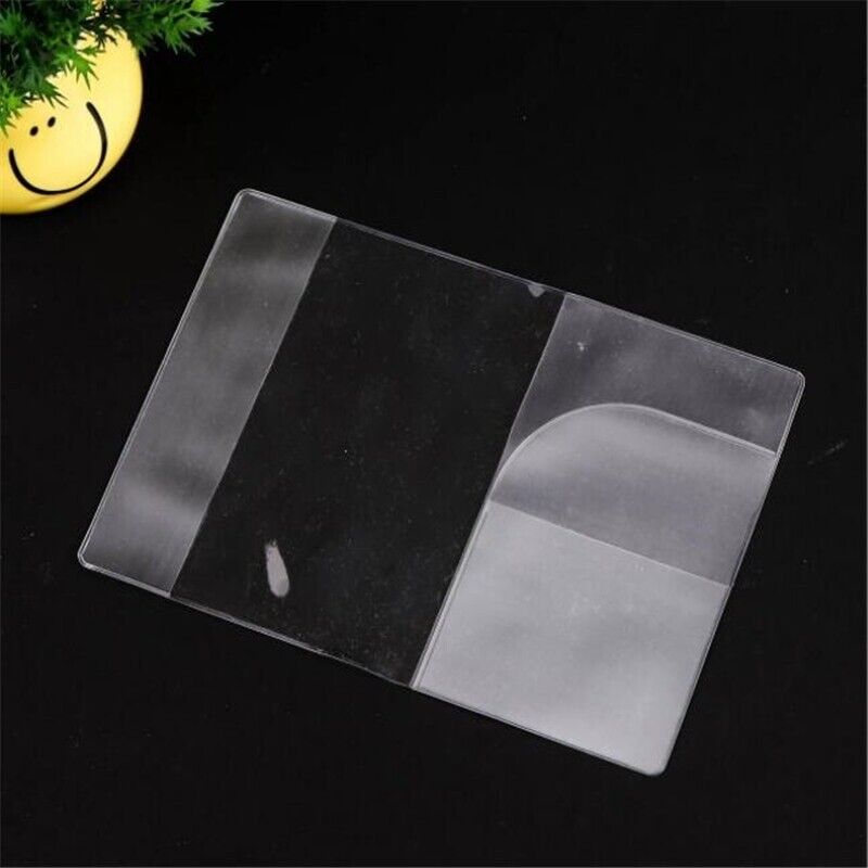 Waterproof Transparent Passport Holder Cover Wallet ID Card Holders