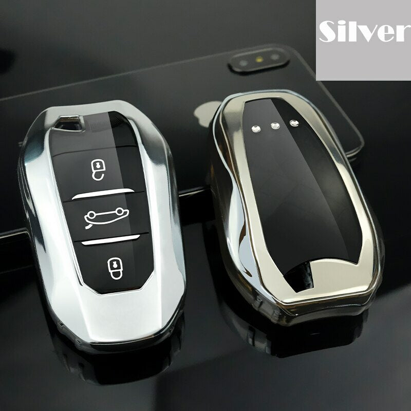 Remote Key Fob Case Cover for Peugeot 308 408 508 2008 3008 4008 5008