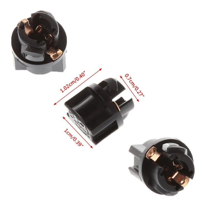 1x T5 V2 Twist Socket T5 PC74 Instrument Panel Cluster Replacement Socket