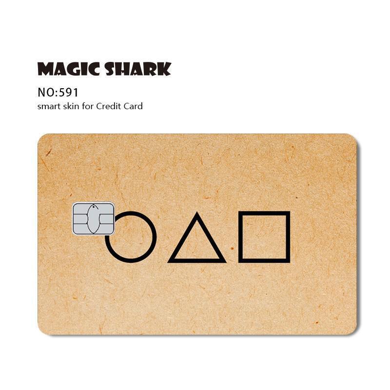 PVC Matte Sticker Skin Film Skin for Credit Debit Card with Small Chip