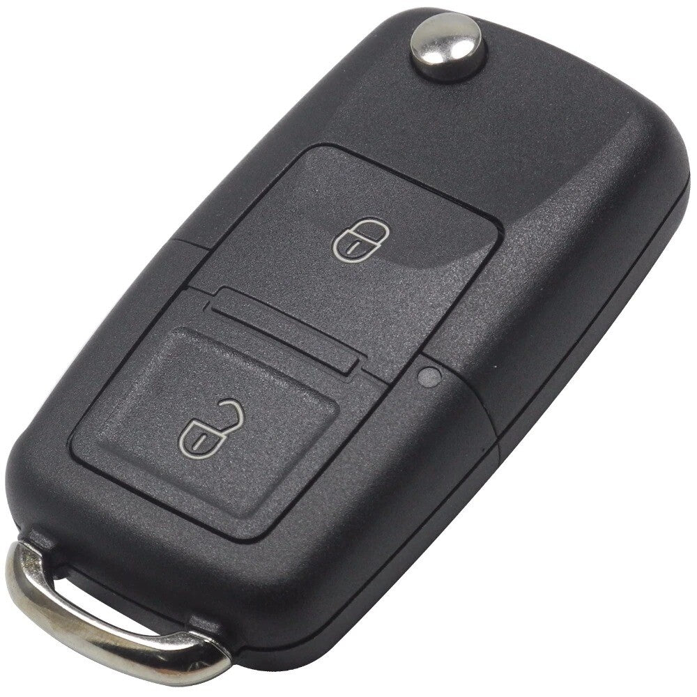 2 Button Key Shell Replacement for VW Golf MK4 Passat Bora Polo Sharan
