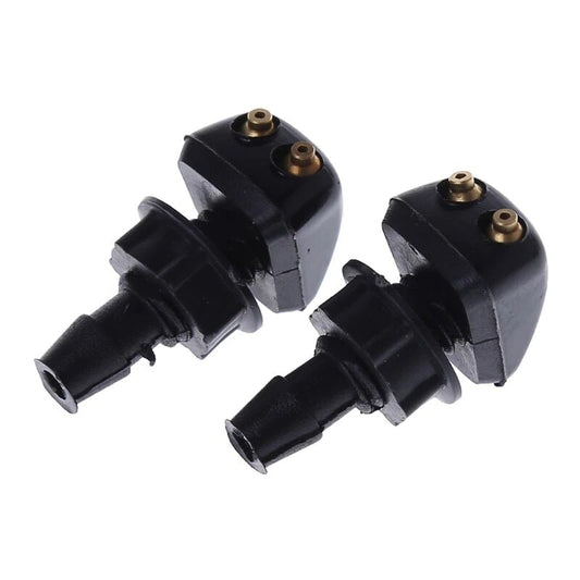 2x Car Front Windscreen Universal Washers Wiper Nozzle Water Spray for VW Volvo