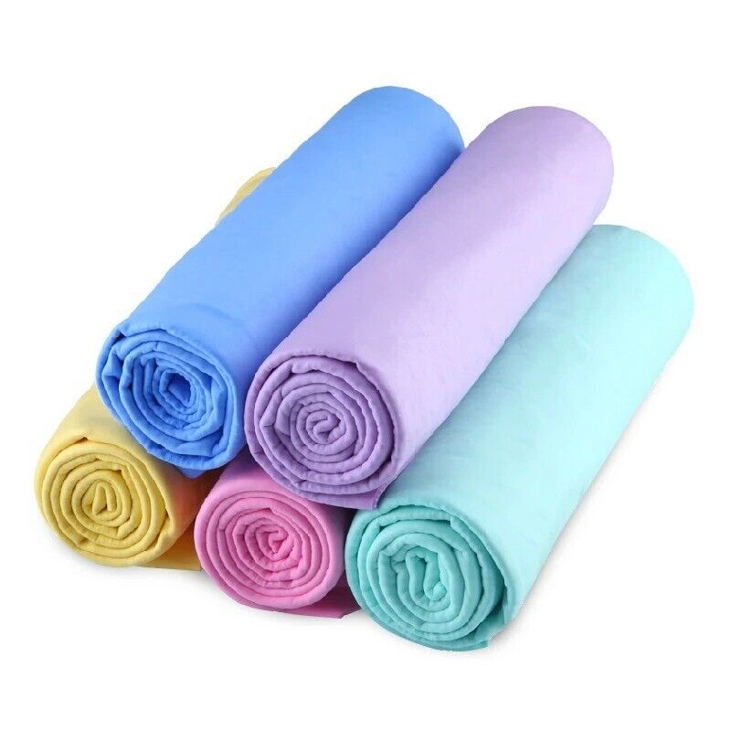 1x PVA Car Wash Towel Soft Strong Absorbent Cleaner Random Colour 43*32cm