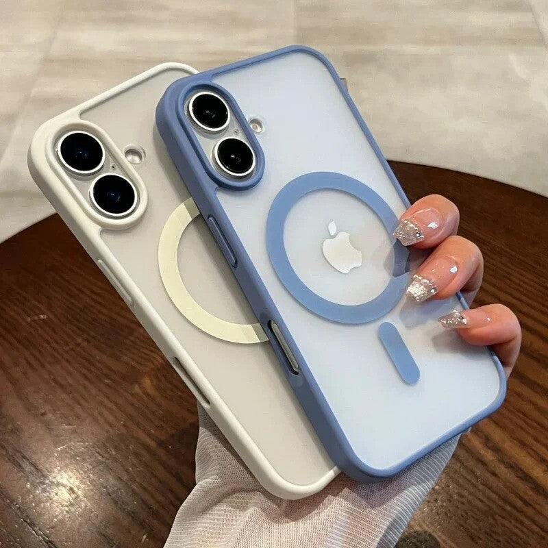 Transparent Phone Case 5 Colours Wireless Charging for Iphone XS Max