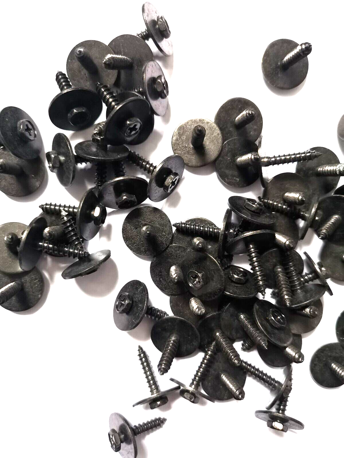 20x 19mm Self Tapping Tapper Screw Washer Phillips Hex Head 7mm Screws