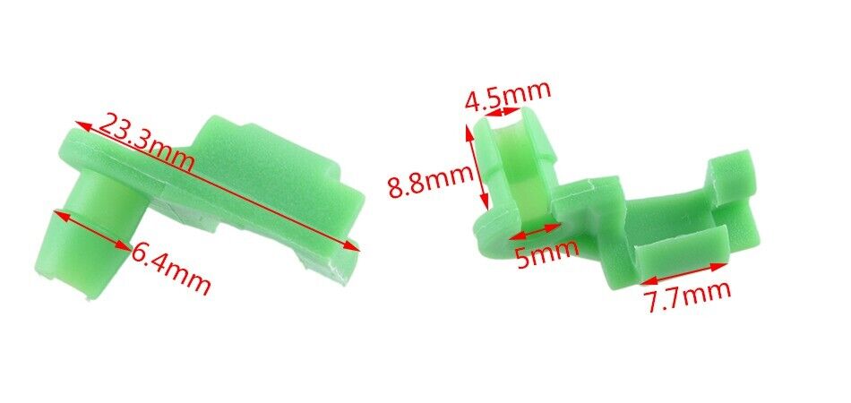 4x Door Lock Rod Clips Fastener Retainer Rivets for Lexus Toyota