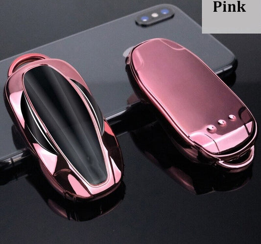3 Button Remote Key Fob Case Cover for Tesla Model 3 S X