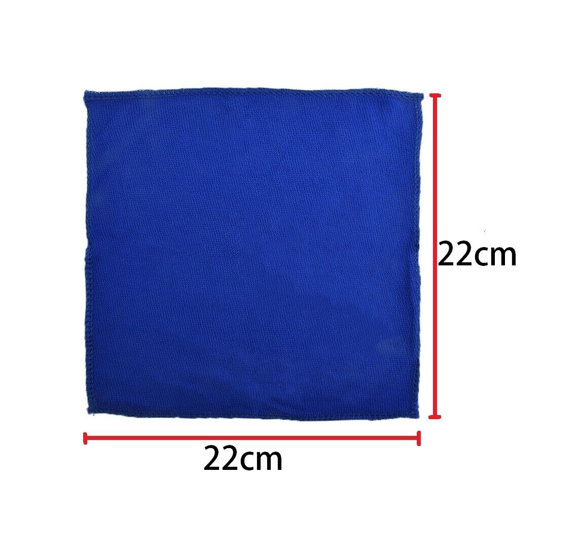 4x Car Microfiber Cleaning Cloth No-Scratch Rag Car Polishing Detailing Towel