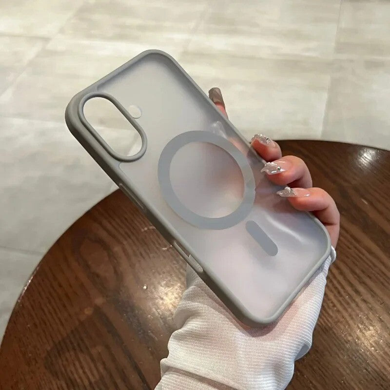 Transparent Phone Case 5 Colours Wireless Charging for Iphone XS Max