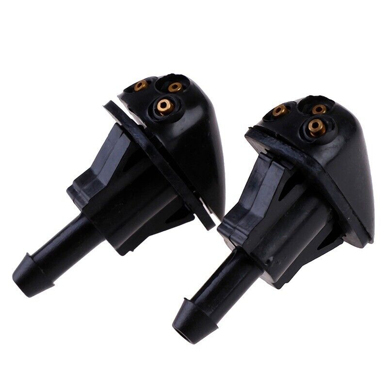 2x Car Plastic Windshield Washer Wiper Water Spray Nozzles for Hyundai Kia