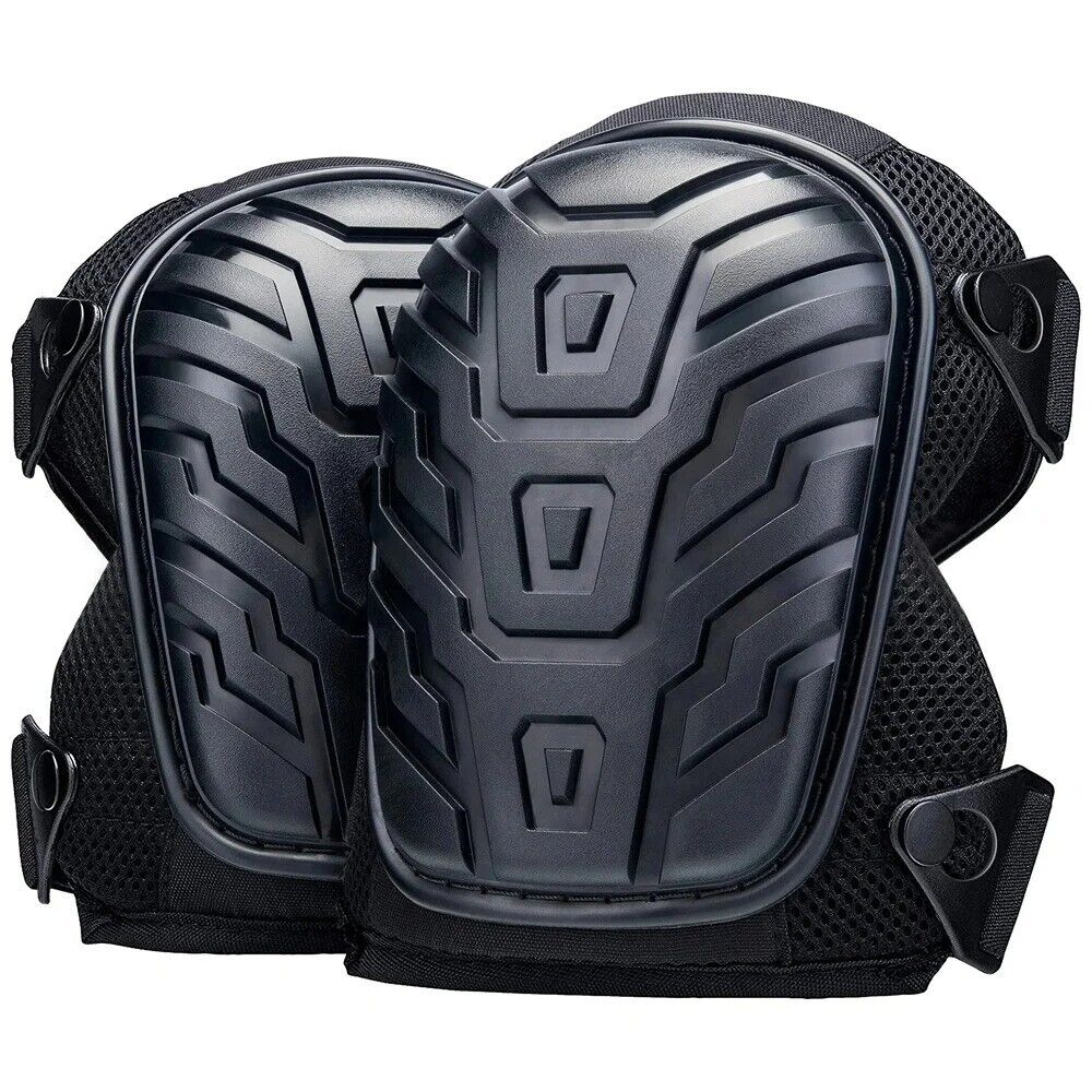 1 Pair of Professional Knee Pads-Thick Gel Cushion Double Straps & Adjustable