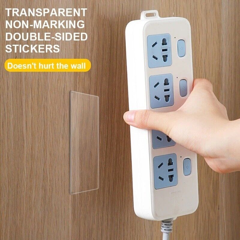 1x Box of Double-sided Adhesive Tape Waterproof Wall Sticker Non Marking