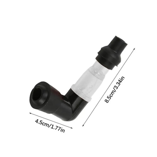 1x Motorcycle Ignition Spark Plug Cap Universal Flash Spark Plug High Pressure