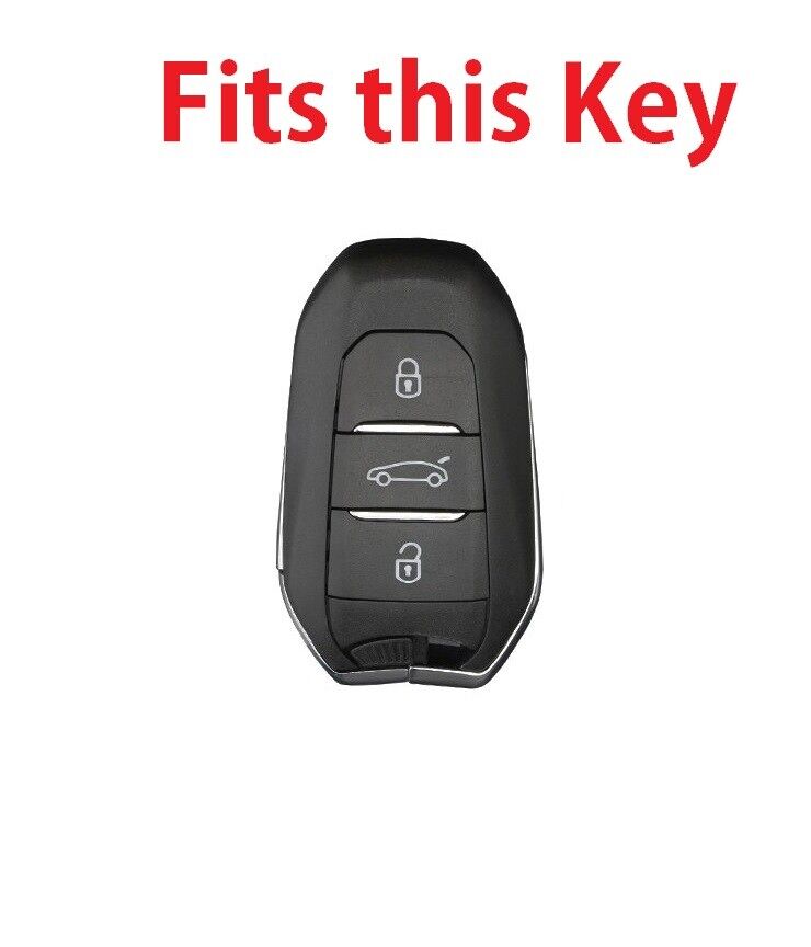 Peugeot 308 408 508 2008 3008 4008 5008 Remote Key Fob Case Cover