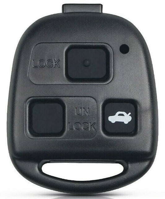 Car Key Shell Replacement for Toyota Yaris Corolla Tarago Camry Lexus