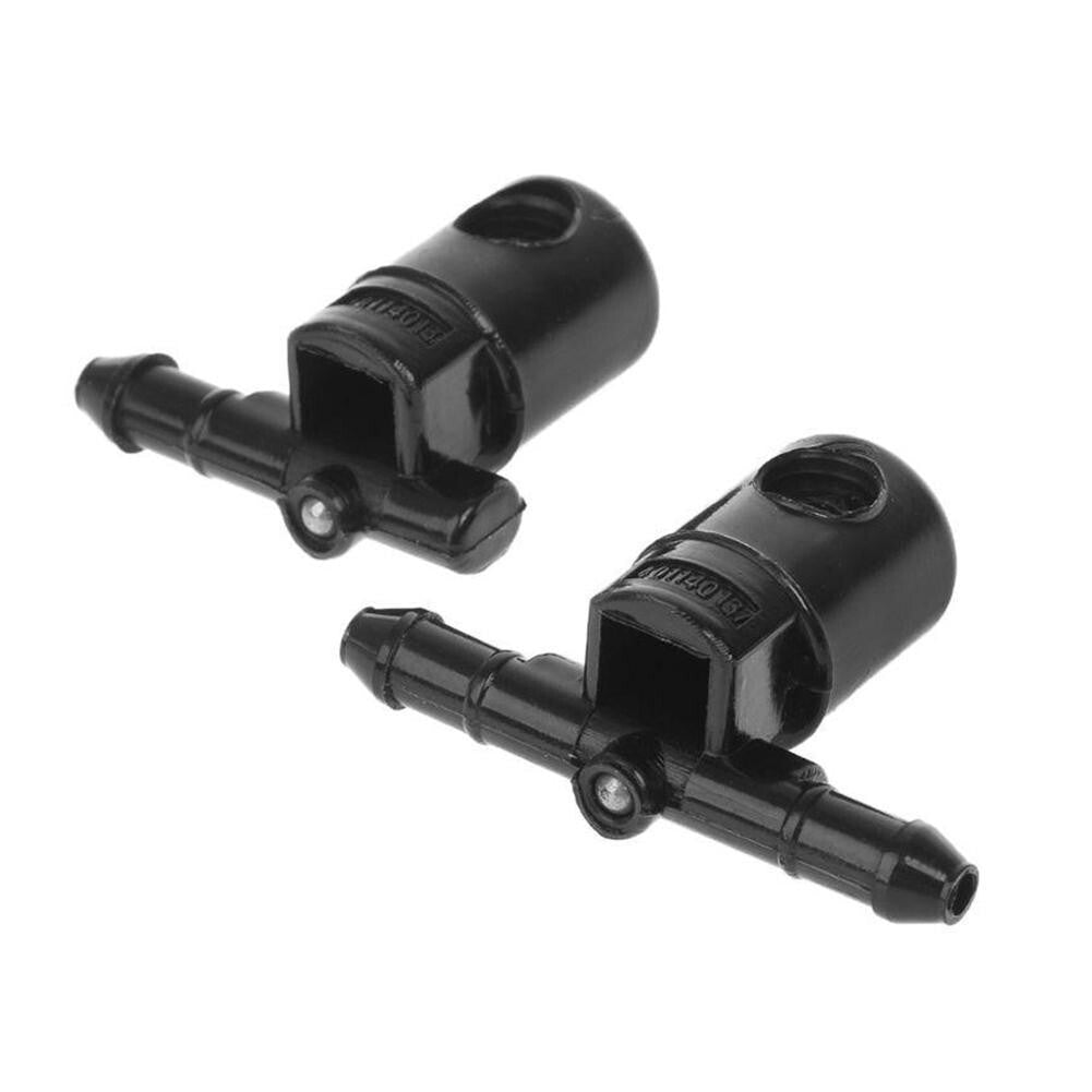 2pcs Set Front Wiper And Washer Replacement Jet Nozzle fits Vauxhall Astra Corsa