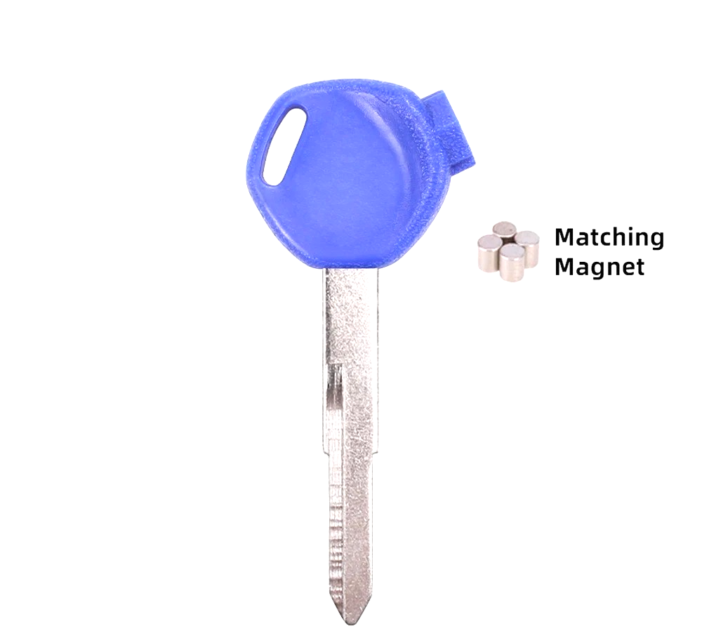 Motorcycle Key fits Honda DIO 56 Z4 Z125 SCR100 WH110 Blank Key Magnet Anti-thef