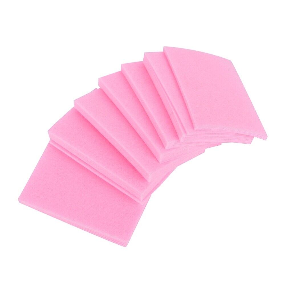 10x Small Nail Polish Remover Pads Paper Nail Cotton Pads Manicure Pedicure