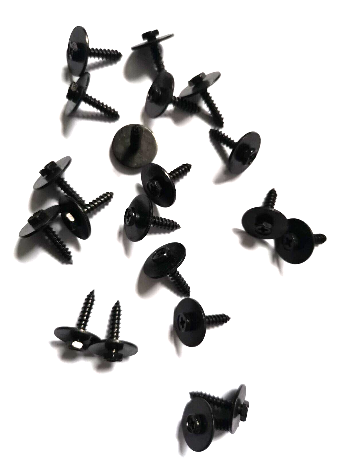 20x 19mm Self Tapping Tapper Screw Washer Phillips Hex Head 7mm Screws