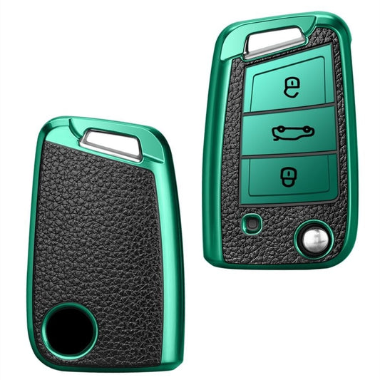 TPU Car Key Cover Case for VW Golf 7 MK7 MK2 Tiguan and Skoda Octavia