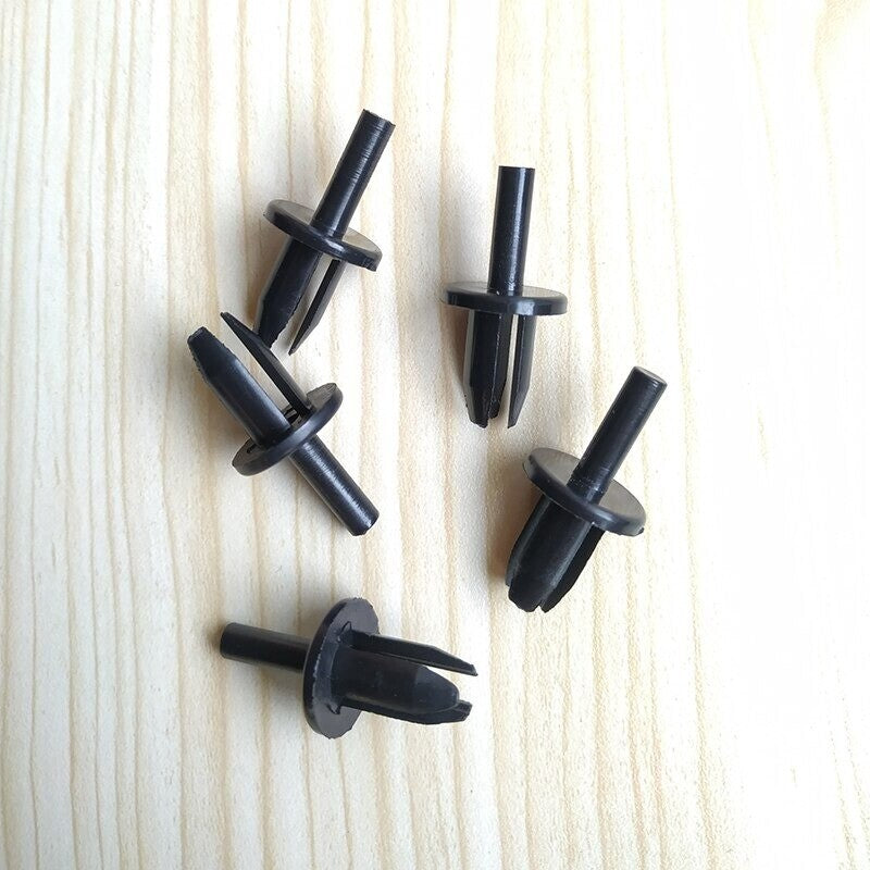 10x License Plate Holder Clips Rivet Deflector Panel Fasteners for BMW Porsche