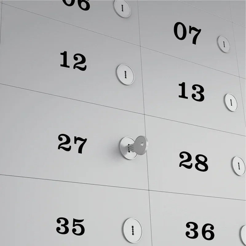 1x Set of 1 inch Numbers 0 1 2 3 4 5 6 7 8 9 Vinyl Self-Adhesive Office Home