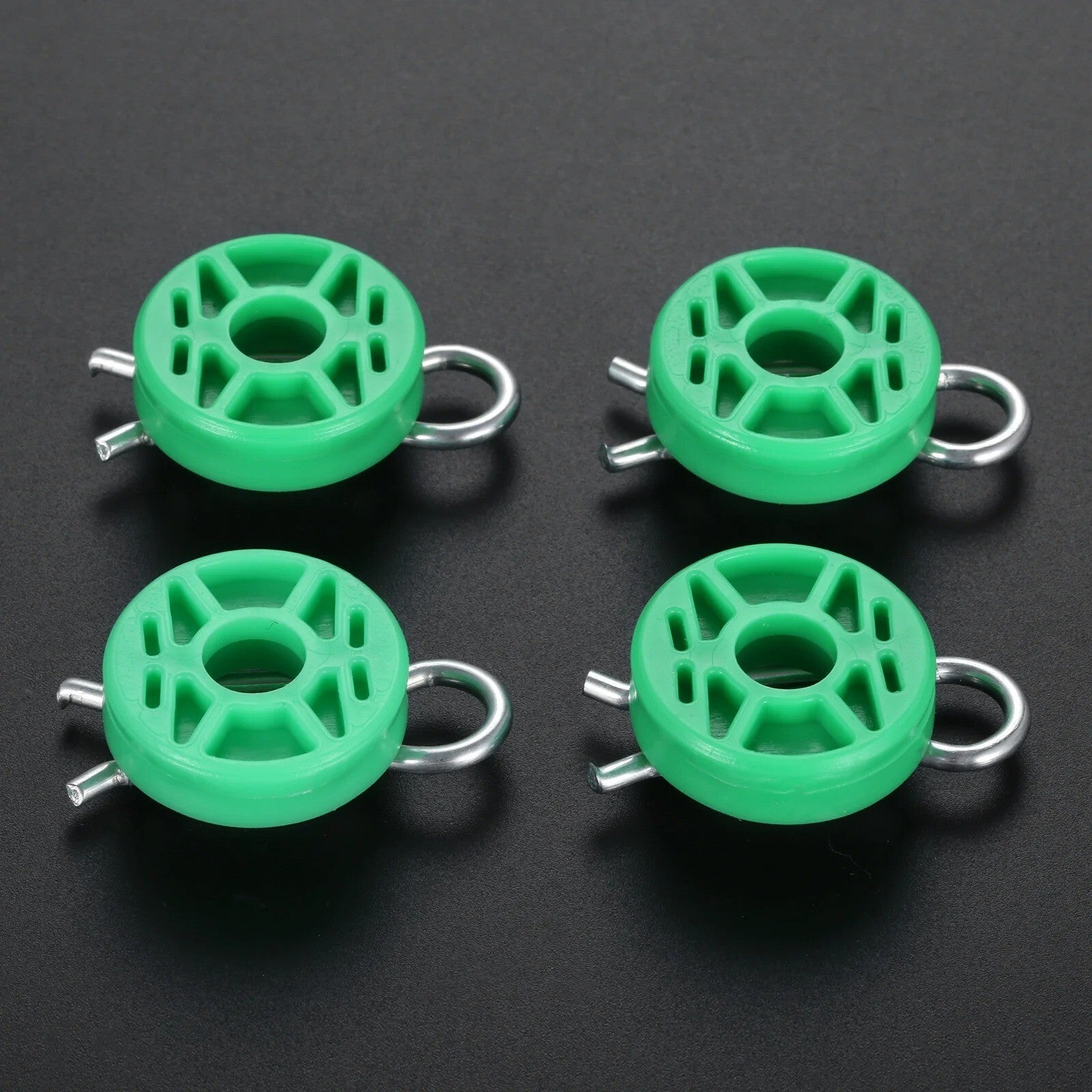 4x 4493433 Front Power Window Regulator Guide Roller Clip for Saab 900 9-5 9-3