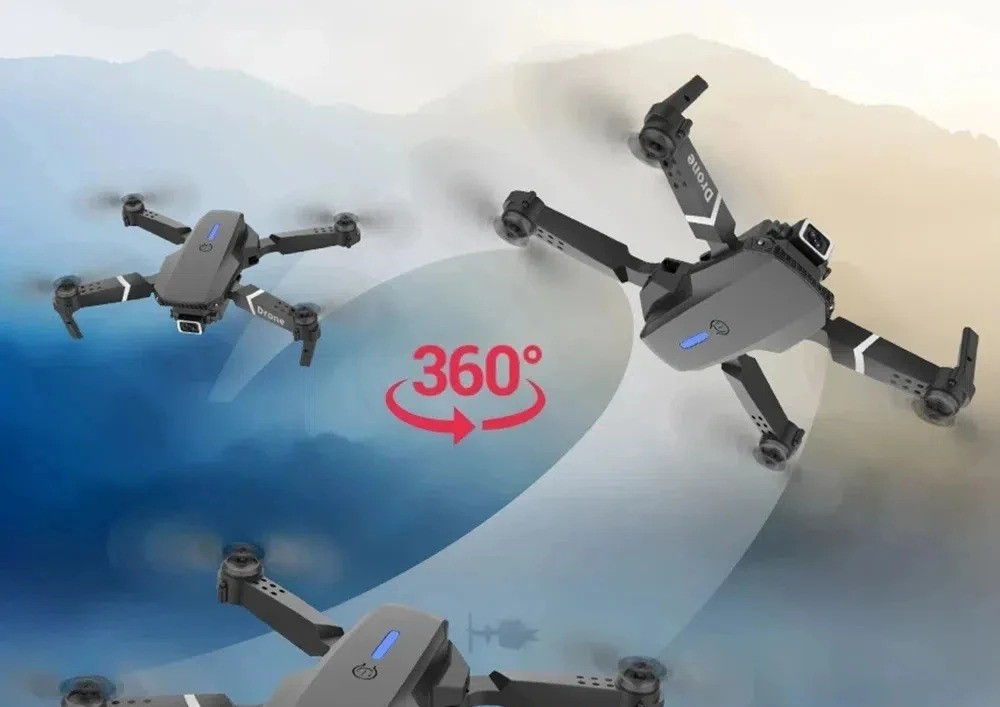 Professional Drone E88 Standard-Angle SD Camer WiFi fpv height Hold Foldable RC