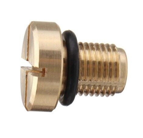 BMW Brass Screw Plug for Radiator Hose Bleed Vent for 3 E46 E36 E30 17111712788