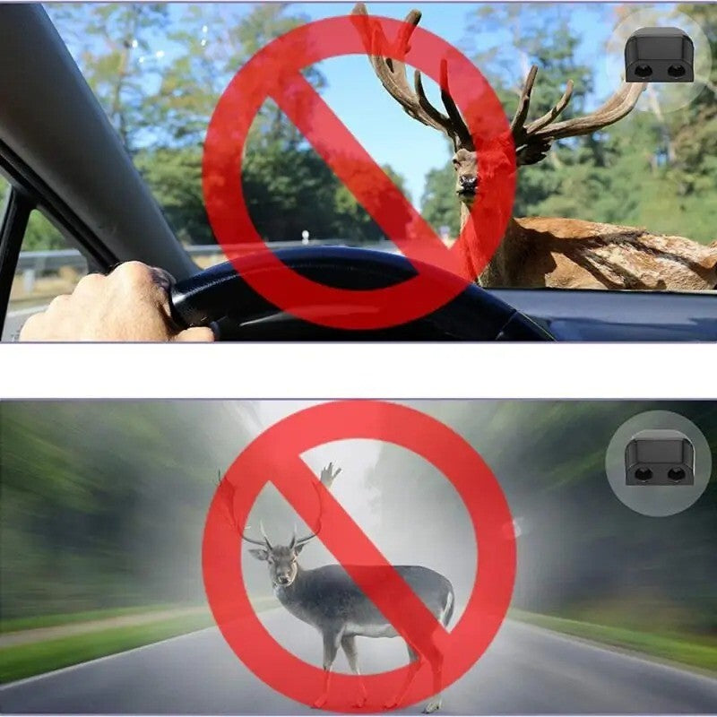 Car Deer Whistle Animal Alert Warning System Safety Sound Alarm Ultrasonic Warn