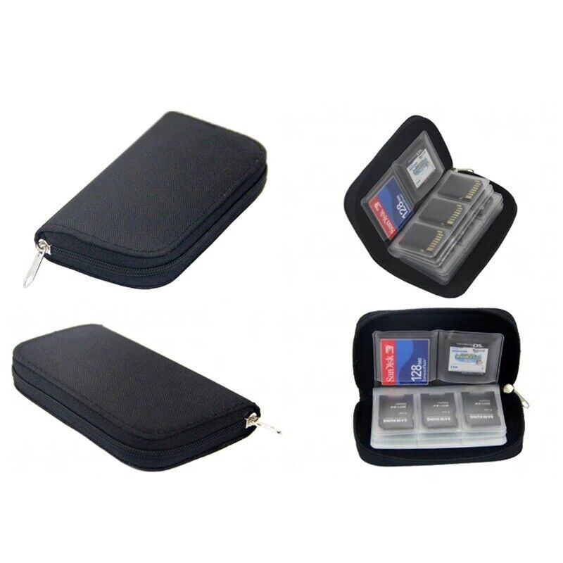 22 in 1 Game Memory Card Storage Bag Carrying Case Holder for CF/SD/Micro SD/SDH