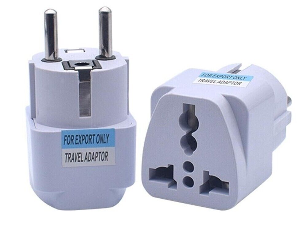 UK US AU to EU Adapter Power Electrical Socket Plug Universal for Travel