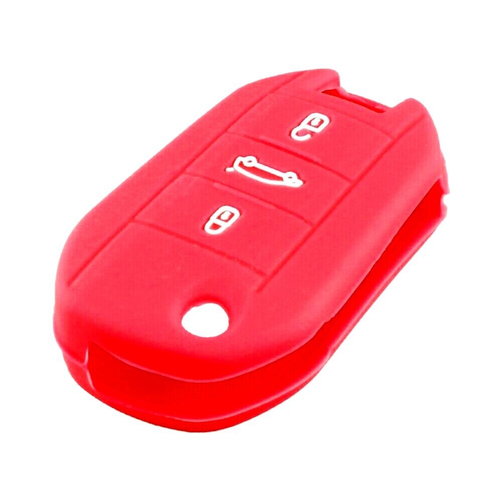 3 Button Remote Key Fob Case Cover for Peugeot 3008 208 308 508 408 2008