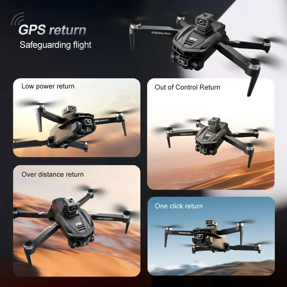 PRO Drone 8K 5G GPS Professional HD Aerial Photography Dual Camera Omnidirection
