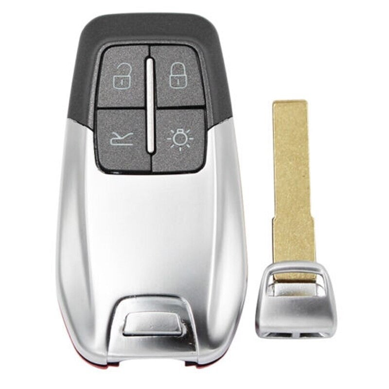 4 Button Remote Key Fob with Blank Blade fits Ferrari 458 588 488GTB