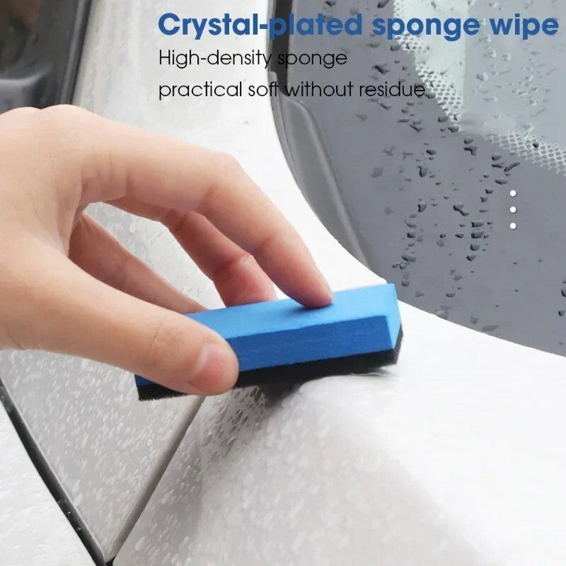 5x Car Ceramic Coating Sponge Applicator Glass Nano Wax Coat Sponges