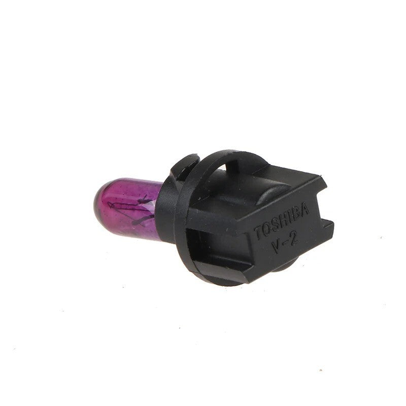 1x Purple T5 T6.5 Led Bulb W1.2WCar Interior Light Dashboard Heating Indicator