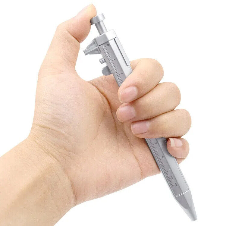 Multifunction Caliper Pen Ball-Point 0.5mm Ballpoint Pen Gel Ink Roller Ball Pen