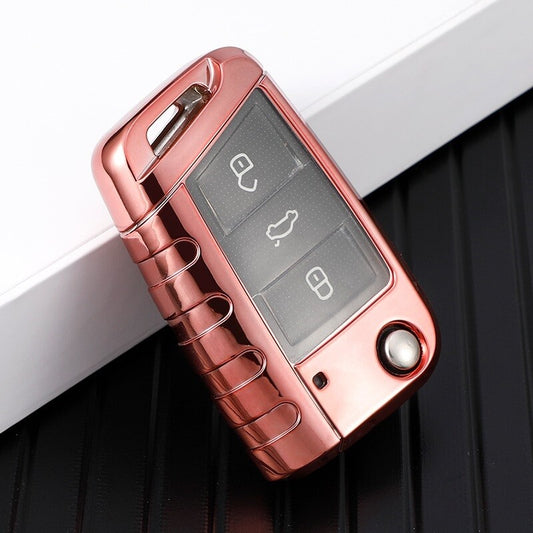 TPU Remote Key Cover fits VW Polo Golf 7 MK7 Tiguan Skoda Octavia