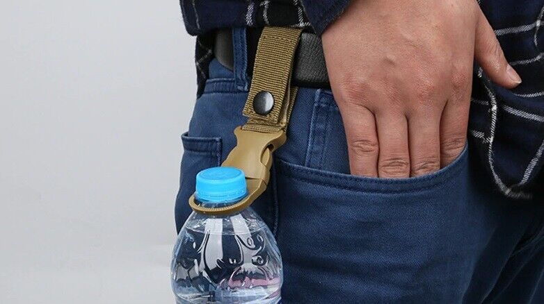 Bottle Holding Tool Backpack Camping Hanger Hook Travelling Accessories 