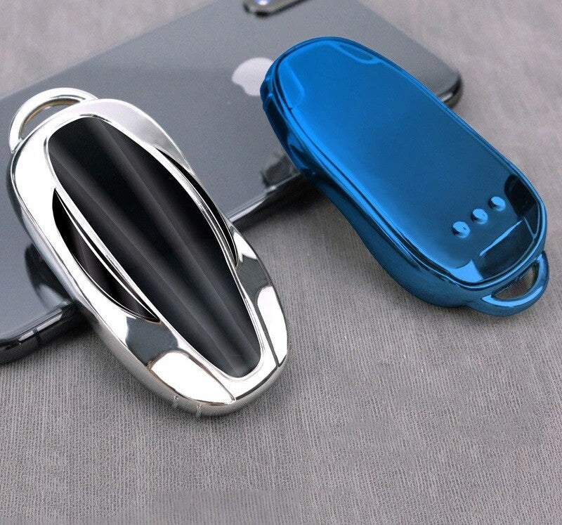 3 Button Remote Key Fob Case Cover for Tesla Model 3 S X